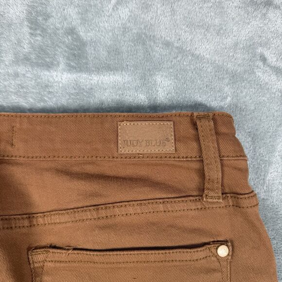 Judy Blue Jeans Womens 15/32 Brown Slim Fit High Rise JB88105 BR - Picture 10 of 10